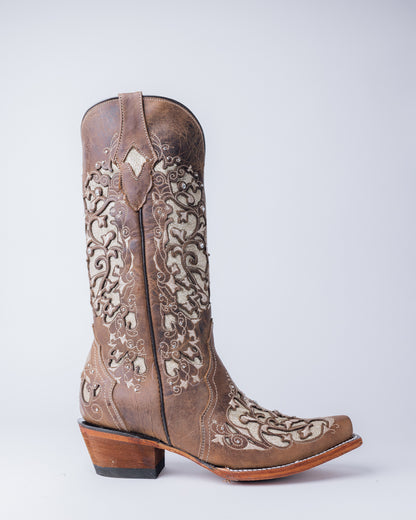 The Flora Retro Cowgirl Boot
