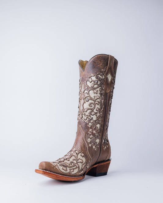 Flora Retro Cowgirl Boot