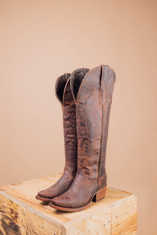 The Paola Wide Calf Friendly Tall Cowgirl Boot FINAL SALE