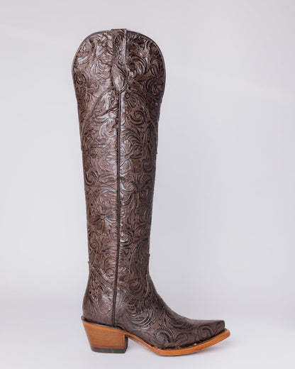 The Nancy Cincelado XL Cowgirl Boot