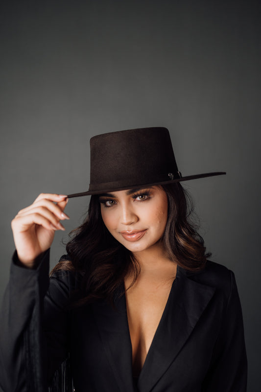 The Yasmin Boater Hat
