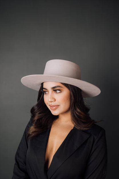 The Yasmin Boater Hat