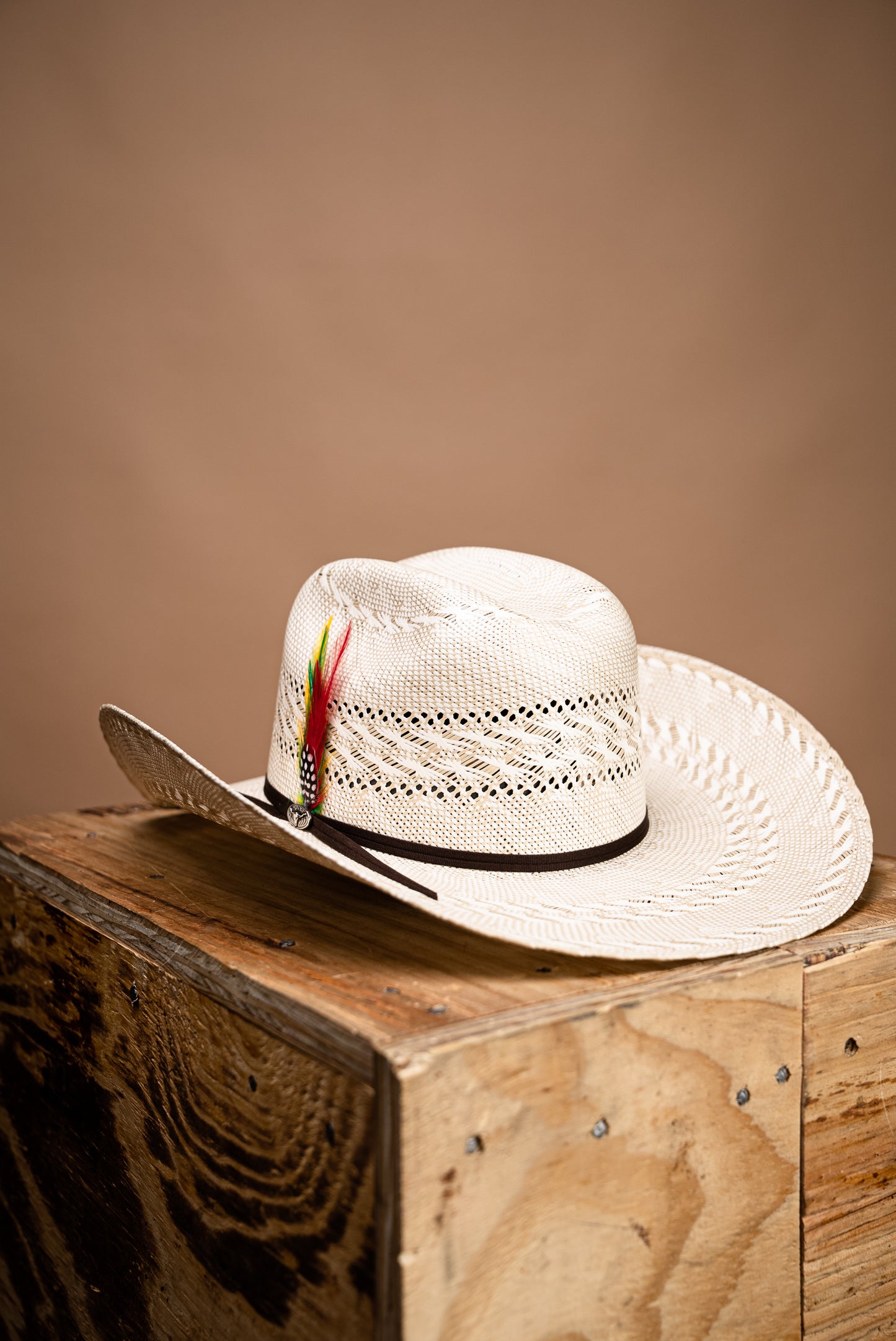 Damian Bicolor Straw Hat