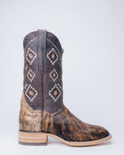 The Lauren Cowhide Cowgirl Boot